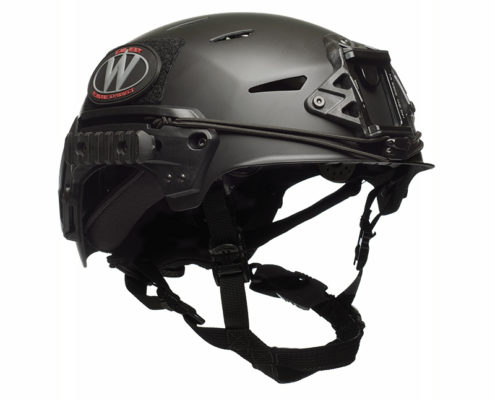 TAGS® ALFA Tactical Carbon Helmet Black